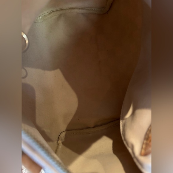 LOUIS VUITTON HANDBAG SPEEDY 25 WHITE DAMIER AZUR 🌟 AUTHENTIC 🌟 - Picture 15 of 16